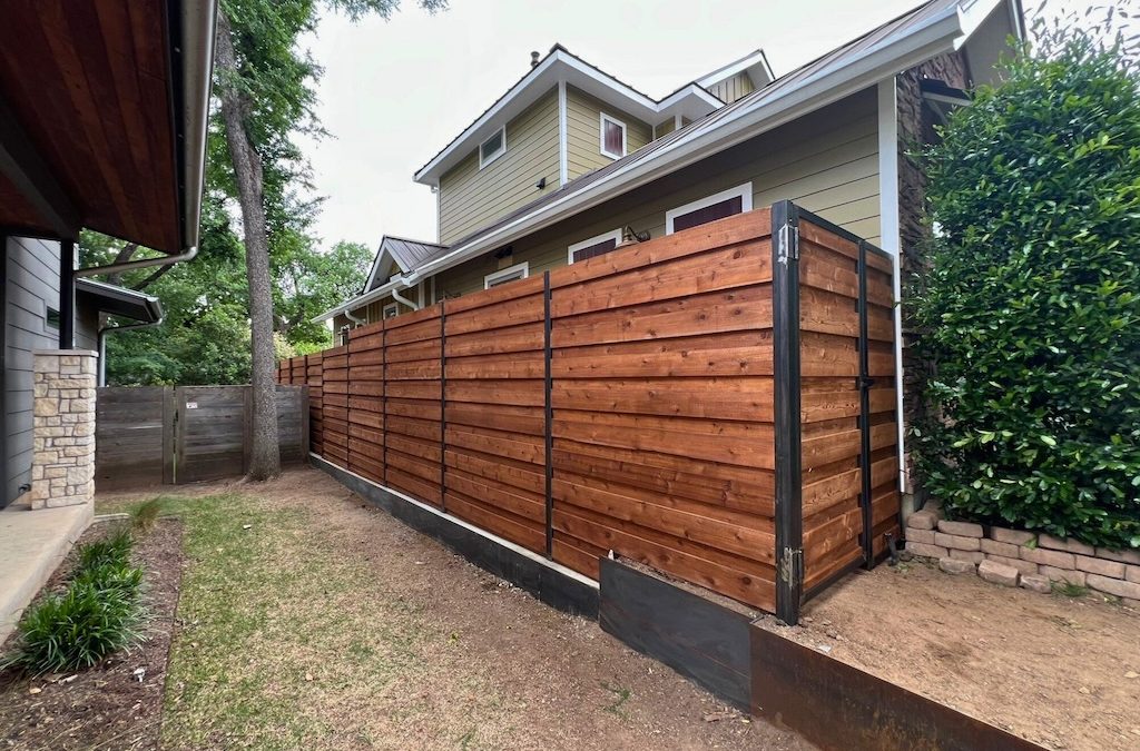 Cedar vs Pine Fences in the Texas Heat