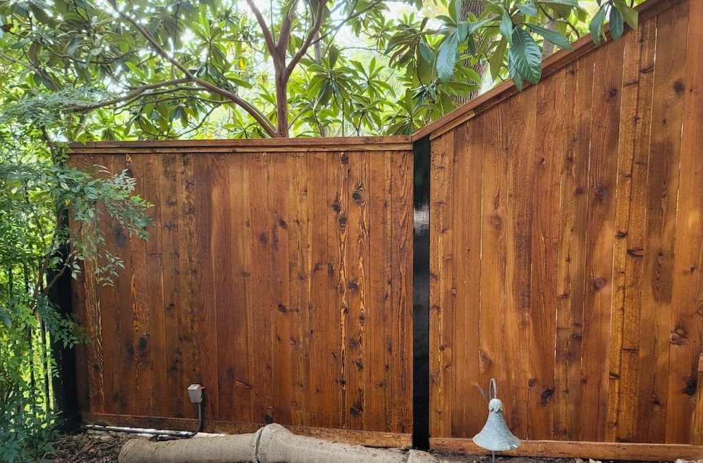 Fencing on Limestone and Caliche Soil in Austin